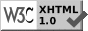 Valido XHTML 1.0 Transitional